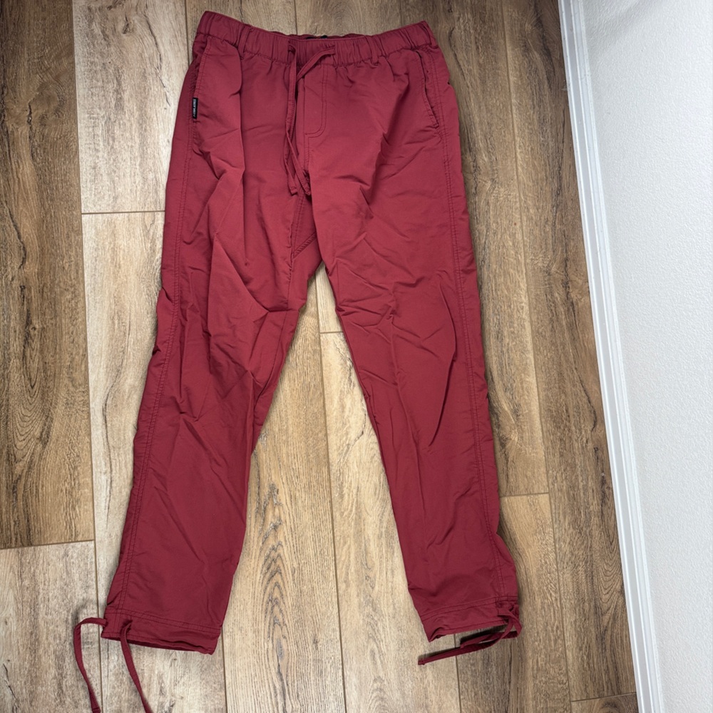 Coalatree Trailhead Pants | Rust | Size Large Regular Fit | Hiking Gorpcore